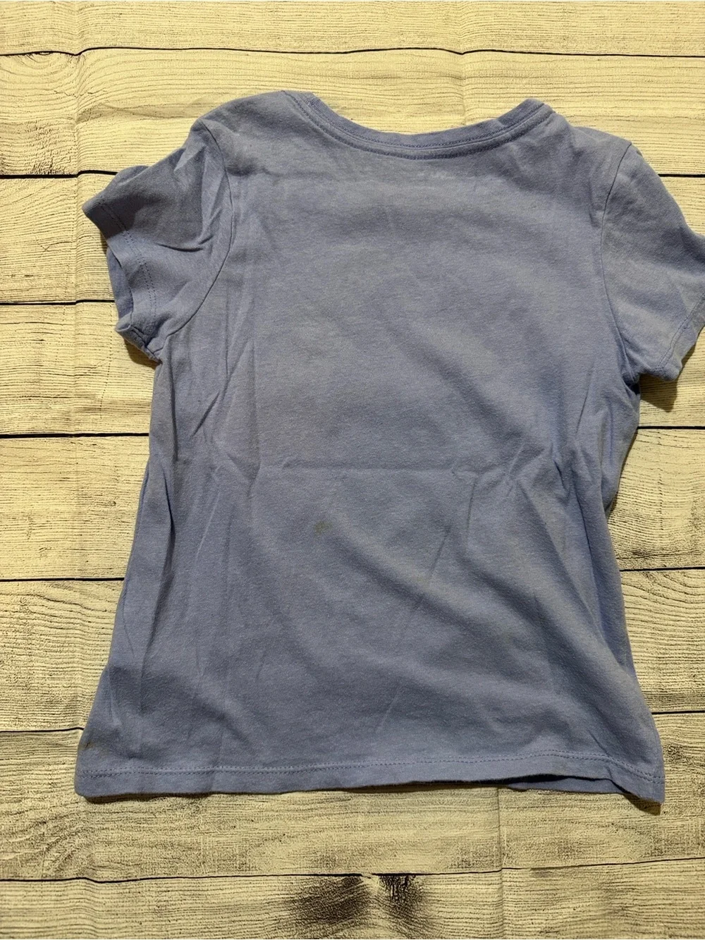 Old Navy Blue Short Sleeve Shirt with Heart-Sunglasses Tiger size Small